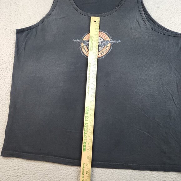 VTG Broken Spoke Saloon Shirt Mens 2XL Sleeveless FADED Beach Motorcycle Biker - Picture 7 of 13